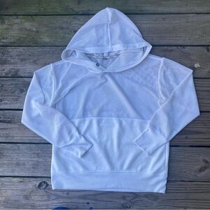RBX White Mesh Hoodie